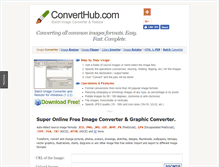 Tablet Screenshot of converthub.com